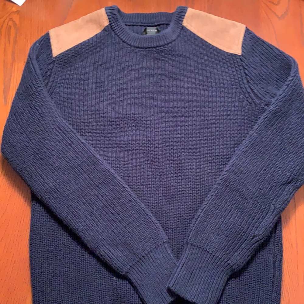 J. Crew Sweater With Shoulder Patch